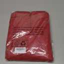 BGment Red Linen Curtains 63 Inches Long for Living Room, Semi Sheer Window Drapes Textured with Rod Pocket for Bedroom Dining Room Lightweight, 2 Panels Set, Each 52 Inch Wide