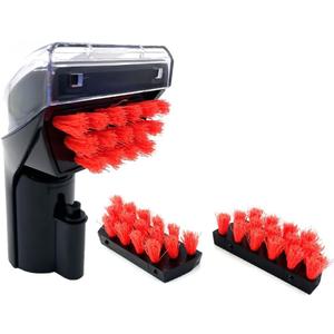 1400B 3in Little Green Machine Brush Replacement parts Compatible For bissell 1400B 3353 3194 2458 3588F 1986 1425 Multi-Purpose Portable Tough Stain Brush Tool Attachments Black 1+2Pack