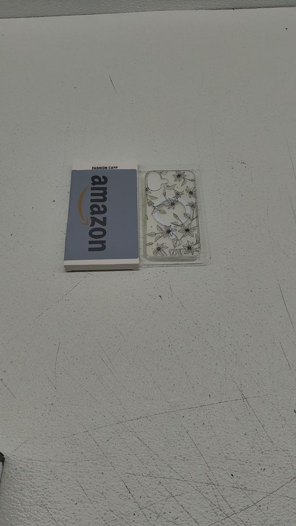 iPhone 16 Case [Compatible with MagSafe] Clear Floral Case