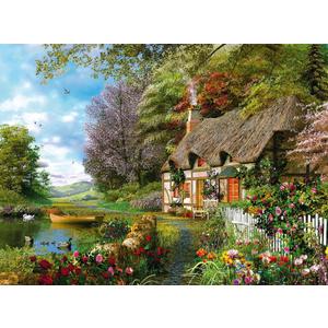 Ravensburger Country Cottage Jigsaw Puzzle - 1500 Pieces | Expertly Crafted in Germany | Unique, Interlocking Fit | Vibrant, Glare-Free Imagery | Perfect for Adults and Kids Alike