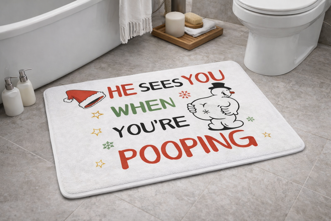 Hedgehog Bathroom Decor, Funny Hedgehog Welcome Mats for Bathroom Washroom Restroom Toilet, Funny Door Mat for Outdoor Indoor Porch Entryway, 17x30 Inches,3pcs