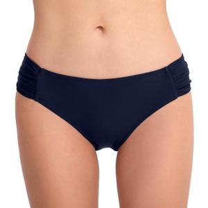 Women's Bathing Suit Bottoms Full Coverage Ruched Bikini Tankini Bottom Swimsuit Brief (Dark Navy2) 
Small