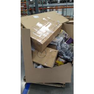 pallet of salvage items