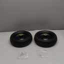 Gorilla Cart Wheels 10" Flat-free Solid Tire and Wheel Replacement 4.10/3.50-4 for Hand Truck, Wagon, Garden Dolly, Trolley - 2 Pack