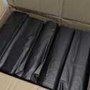 Reli. SuperValue 40-45 Gallon Trash Bags | 125 Count | Made in USA | Heavy Duty | Black Multi-Use Garbage Bags