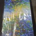 Modern Canvas Wall Art Decorations Green Abstract Wall Art Prints 24" X 48"