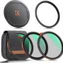 K&F CONCEPT 77mm Magnetic 1s Swap 5-Pack: CPL + VND2-32 + Black Diffusion 1/4 + Magnetic Basic Ring + Lens Cap Kit with Storage Case, 28 Multi-Layer Coating for Camera Lens (Nano-X Series)