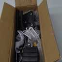 Heavy Duty 1500LBS Furniture Dolly & Movers with 5X 360 Wheels - Carbon Steel Panel & Non-Slip Casters, Includes Lifter Jacks, Gliders for Sofa, Refrigerator (5.4 Inch, Gray)