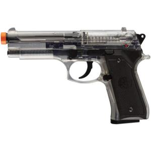 Beretta 92 FS 6mm BB Airsoft Pistol (One Size, Clear)