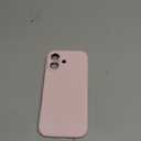 FireNova Magnetic for iPhone 17 Case, Compatible with MagSafe, [Integrated Silicone Camera Control Button] [Camera Protection] Anti-Scratch Microfiber Lining Phone Case, 6.3", Chalk Pink