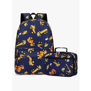 Bluboon Preschool Backpack Kids Kindergarten Backpack With Lunch Box School Book Bags for Elementary Primary Schooler