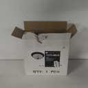 DESIGNERS FOUNTAIN Reedley 2-Lights Flush Mount Ceiling Light, 11 Inch Lighting Fixture for Kitchen, Bedroom, Bathroom, and Hallway, Oil Rubbed Bronze with Etched Glass, 1257S-ORB-W