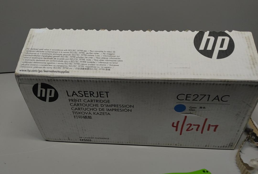 HP CE271AC Cyan Contract Toner Cartridge
