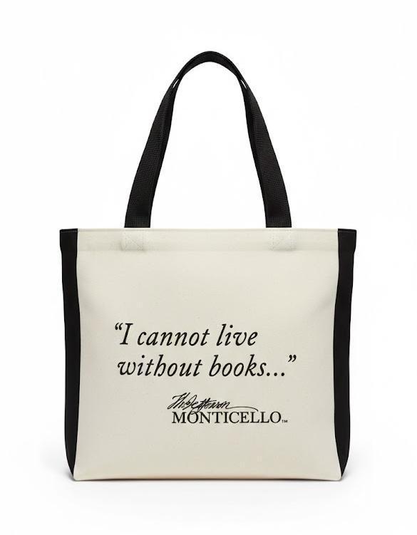I Cannot live without Books ...Tote Bag Pack of 2