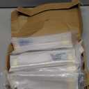 10 Pack 7"(177mm) Gold and Nickel Cabinet Pulls, Knurled Brushed Nickel & Gold Cabinet Handles for Kitchen Drawers, Dresser - Silver and Gold Cabinet Hardware, Stainless & Gold Zinc Alloy