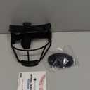 Dinictis Softball Face Mask, Lightweight, Comfortable, with Wide Field Vision, Durable and Safe Face Guards, Premium Protective Softball Fielder's Mask (Black)