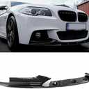 Front Lip Fits 2011-2016 BMW F10 F11 528i 535i 535d 550i, Carbon Fiber Look for 5-Series, Bumper Air Dam Lower Chin Spoiler Splitter, Protection Body Accessories, Carbon Fiber Look