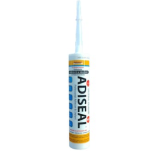 ADISEAL USA ADISEAL 1-Pack 9.8-oz Exterior and Specialty CLEAR Paintable Advanced Sealant Caulk ADISEAL USA ADISEAL 1-Pack 9.8-oz Exterior and Specialty CLEAR Paintable Advanced Sealant Caulk