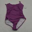 Eomenie Women's One Piece Swimsuit Tummy Control Slimming Bathing Suit Color Block Spaghetti Strap 1 Piece Swim Suit Swimwear Larg