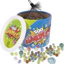 500 Pack Assorted Marbles Fun Retro Toys I Classical Glass Marbles for Kids Marble Games I Retro Games Marbles Bulk Set I Nostalgic Bulk Marbles Kids Toys for Party Favors, Fish Tank & Vase Filler