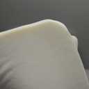 Sleep Cervical Neck Pillowcase (Only Pillowcase) Breathable Cold Pillow Cover for Side & Back Sleepers Orthopedic Cervical Shape(White)