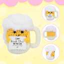 2 x Pregnancy Baby Announcement Gifts for Grandparents Aunt Expecting Mom Funny Pregnancy Gifts for New Mom Pregnant Moms First Time Mothers Handmade Crochet Doll (Doll 1307)