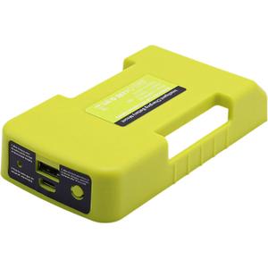 Battery Adapter Compatible with Ryobi 40V Batteries Power Inverter with USB Type C Port for Phone Headphone Watch Etc
