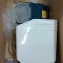 Large Flour Storage Container Bin 50lb, 2Pack Airtight Rice Storage Containers with Wheels Seal Locking Lid, BPA Free with Measuring Cup&Scoop for Flour, Rice, Grain(Blue)