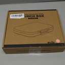 Stainless Steel Lunch Box, Leak-Proof with free sealing Bento Box 3 Compartments, Metal Lunchbox for Travel & Work, Eco-Friendly Meal Storage Solution Pink