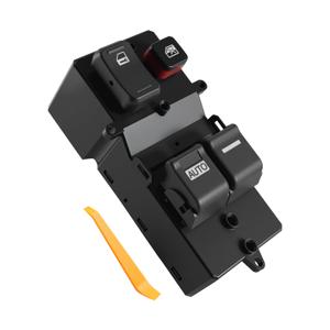 Master Power Window Switch Fit for Honda Accord 2003 2004 2005 2006 2007 Replace 35750SDNA11 35750SDNA12 35750SDNA13 1S10304 DWS439, Front Left Driver Side