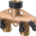 Melnor Metal 4-Way Hose Valve