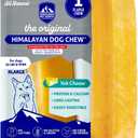 Himalayan Dog Chew Original Yak Cheese Chew, 1 X-Large Stick, 5.3 oz, Gluten Free, Healthy Treats, Grain & Lactose Free 100% Natural, Long Lasting for Dogs Over 55 lbs, Best By: 2029-03-03