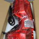 OKLPF Rear Brake Tail Lights Compatible With 2019 2020 2021 2022 2023 2024 Chevy Silverado 1500 2500HD 3500HD,Replacement Red Taillight Assembly,Included Bulbs and Harness,Right Passenger Side