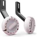 Training Wheels for 16 inch Bike, Safety MaxHigh-Strength Steel with Anti-Tip Design, Long-Lasting Light Up Bicycle Training Wheels for Kids Bike, Fits 16'' Single-Speed Only, Purple