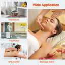 Portable Massage Stone Warmer, 18pcs Basalt Hot Stone Massage Set, Electric Rock Heater Kit, Dry Heating Box for SPA Center, Beauty Salon, Travel & Home Use, Healing, Relaxing & Pain Relief