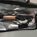 Dual Voltage Curling Iron 2-in-1 Curling Iron 1 Inch,(100V~240V) Dual Voltage Hair Straightener Travel CurlingIron European Flat Iron(Black)