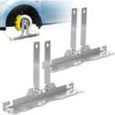 2Pack Wheel Alignment Tool with Connection Sheet, 2025 Upgraded Toe Alignment Tool Plates, Heavy Duty Toe Alignment Tool Plates, Wheel Alignment Kit Compatible with Cars, Trucks, SUVs