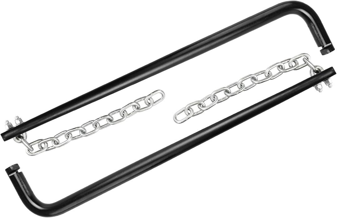 RVGUARD Replacement Round Weight Distribution Hitch Spring Bar for Trailer, 12,000 Lbs, 2 Packs