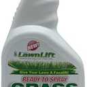 Lawnlift Pre-Mixed Grass Paint 32 Ounce Ready to Spray, No Mixing, 32 oz., Green