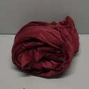 Turquoize Stretch Velvet Chair Cover Sofa Chair Covers for Living Room Armchair Cover Chair Slip Covers with Arms Chair Slipcovers with Elastic Bottom Crafted from Soft Velvet Fabric (Chair, Burgundy)