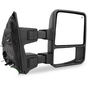 SCITOO Passenger Right Side Mirrors fit 2008-2016 For Ford For F-250 For F-350 For F-450 For F-550 Super Duty No Heated Turn Signal Manual Telescoping and Folding