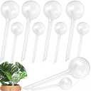 10 Pcs Clear Plant Watering Bulbs,Plastic Automatic Watering System for Plants,Garden Water Device for Plant Indoor Outdoor