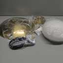 Base Single-Head Pendant Light, Creative Copper Lamp with Glass Lampshade, American Retro Chandelier for Living Room, Hotel, Office, Decorative Lighting Fixture