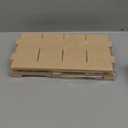 Wooden Model Kit Tool Storage Rack with 100 Holes, Brush/Paint Organizer with MDF Material, Craft Supplies Storage, Brush/Tool Holder, Suitable for Tamiya/Gundam Tools, GK6