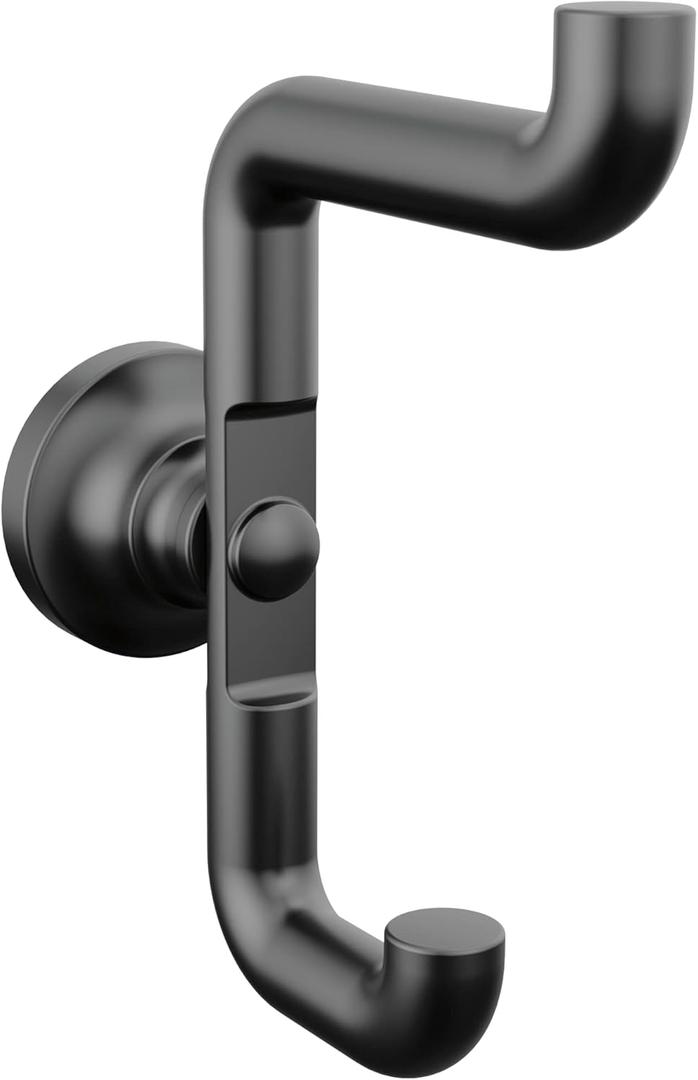 Double Robe Hook (Matte Black)