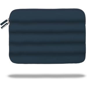 ANECDOTE Laptop Case 13-14 Inch  A Perfect Laptop Sleeve That is Compatible with MacBook Air/Pro and iPad Pro 12.9  Fits in Your Bag, Made of 100% Nylon with Aesthetic Design (Navy)