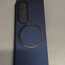 for Samsung Galaxy Z Fold 4 Case mit Magnetic, Compatible with Magsafe, Full Body Shockproof Scratch Resistant Hard Slim Ultra Thin Phone Case for Samsung Z Fold 4 5G Cover Shell (Blue)