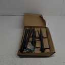 2 Pack String Light Poles,10 Ft Light Poles for Outside String Lights,Outdoor Lights Pole with Fork,Metal Poles Stand for Patio Deck Backyard