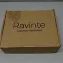 Ravinte 30 Pack 7-1/2 Inch Kitchen Square Cabinet Handles Matte Black Cabinet Pulls Black Drawer Pulls Kitchen Cabinet Hardware Kitchen Handles for Cabinets Cupboard Handles Drawer Handles