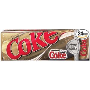 Coke Diet Caffeine Free Soda, 12 oz Can (Pack of 24) Best Before Apr. 06, 2026